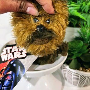 Cute Rare Chewbacca- Star Wars Plush- Stuffed Chewbacca Character Plush Toy 8"